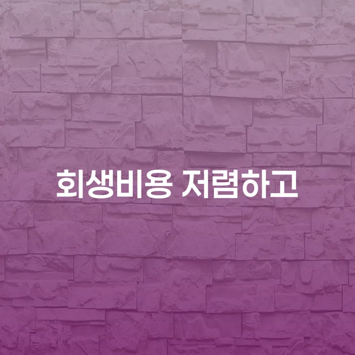 개인회생전문변호사 채무조정제도을 이용하여 다른방법이
