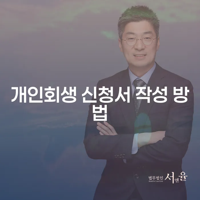 개인회생 신청서 작성 방법: 어떻게 준비하고 제출해야 할까요?